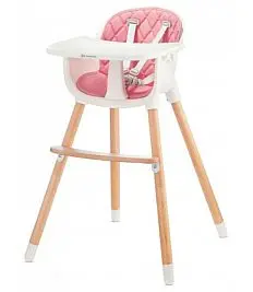 Stolček za hranjenje 2v1 SIENNA Pink
