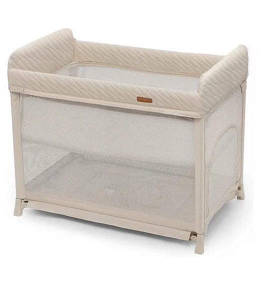 MOON DREAM Beige zložljiva prenosna posteljica Kinderkraft