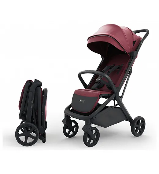 Dječja sportska kolica Kinderkraft NUBI 3 Dark Rubi Kinderkraft