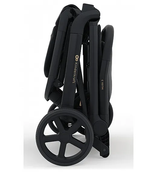 Dječja sportska kolica Kinderkraft NUBI 3 Midnight Black Kinderkraft