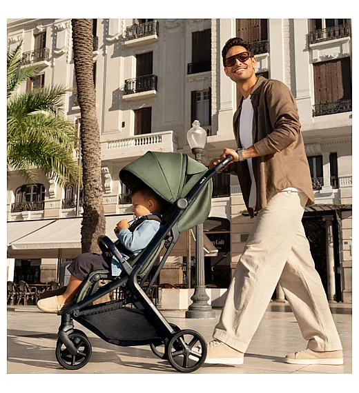 Otroški športni voziček Kinderkraft NUBI 3 Mystic Green Kinderkraft