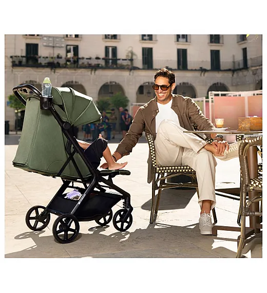 Otroški športni voziček Kinderkraft NUBI 3 Mystic Green Kinderkraft