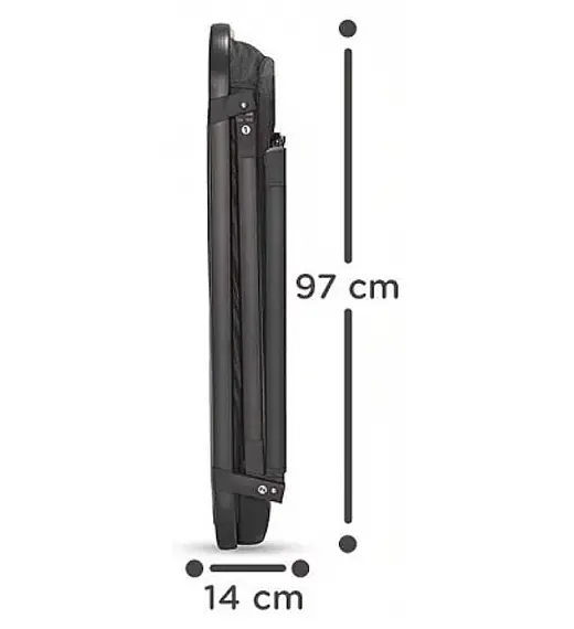 Sklopivi putni krevetić SOFI 4u1 Plus Grey Kinderkraft