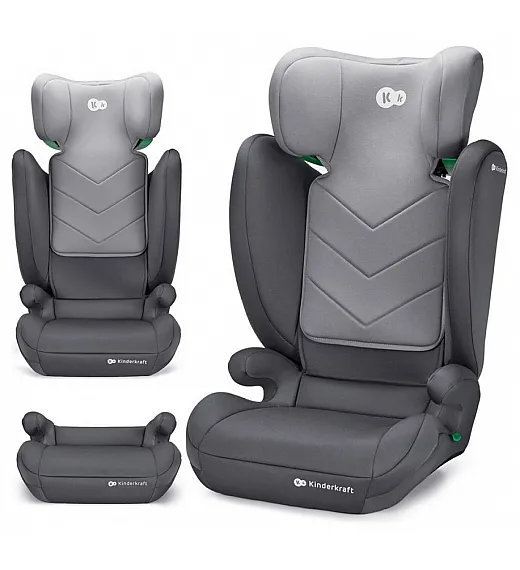 Avtosedež Kinderkraft I-Size I-SPARK Grey 100-150 cm Kinderkraft