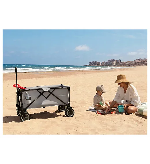 Transportni voziček ROLLSTER Black Kinderkraft