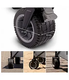 Transportni voziček ROLLSTER Black