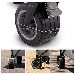 Transportni voziček ROLLSTER Black