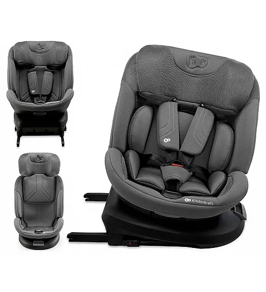 Avtosedež XPEDITION 3 Grey Kinderkraft I-Size 40-150 cm Kinderkraft
