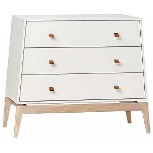 Lesena komoda LUNA White