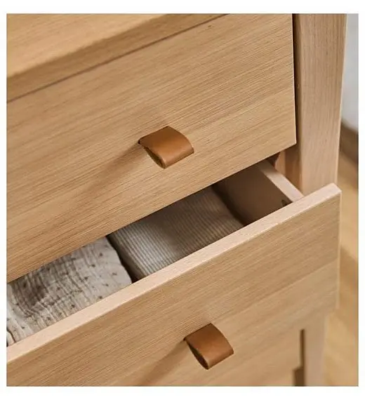 Drvena komoda LINEA Hrast Leander