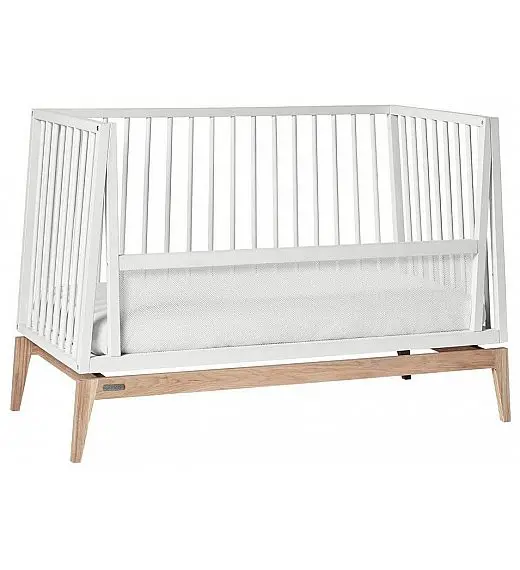 Ograja za posteljo LUNA White 120 x 60 cm Leander