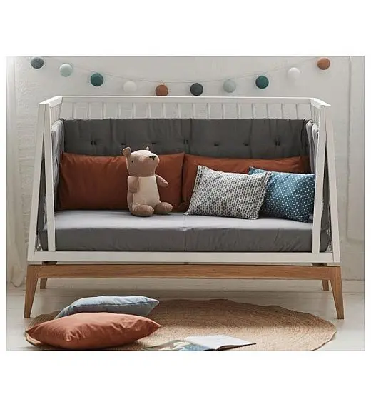 Ograja za posteljo LUNA White 120 x 60 cm Leander