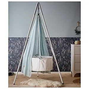 Baldahin Classic Blue za visečo zibelko