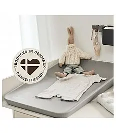 Previjalna podloga MATTY Pearl Grey