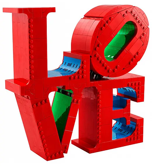 Lego® Art 31214 LOVE Lego