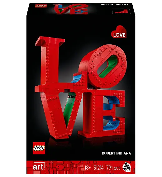 Lego® Art 31214 LOVE Lego