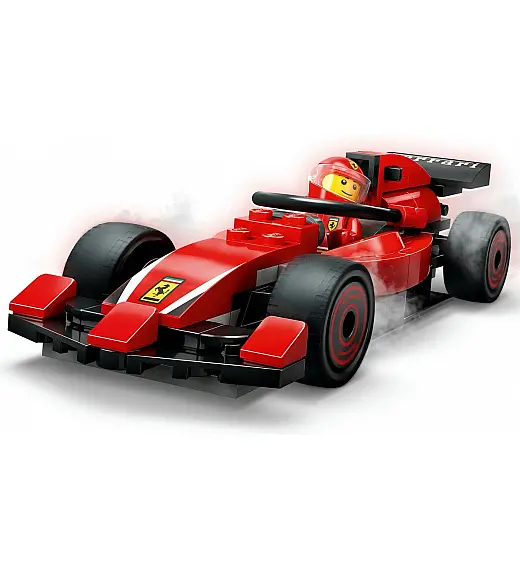 Lego® City 60443 Servisni boks in mehaniki z avtomobilom Ferrari F1® Lego