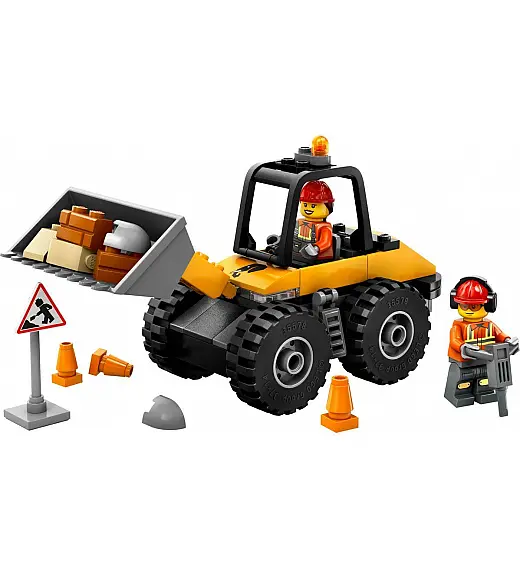 Lego® City 60450 Rumeni gradbeni nakladalnik s kolesi Lego