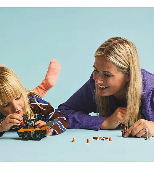 Lego® City 60450 Rumeni gradbeni nakladalnik s kolesi Lego