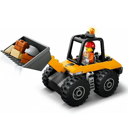 Lego® City 60450 Rumeni gradbeni nakladalnik s kolesi Lego