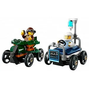 Lego® City 60459 Paket dirkalnih vozil letalo proti bolniški postelji