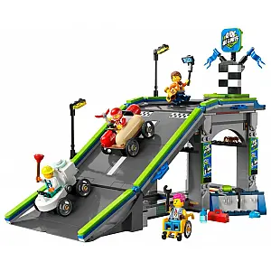 Lego® City 60460 Brez meja: Klančina za dirkanje z avtomobilčki