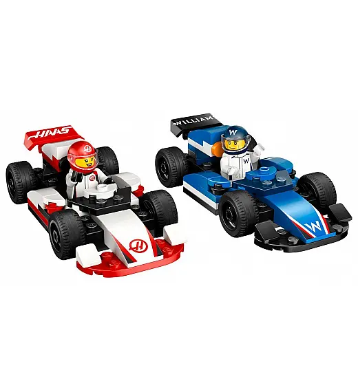 Lego® City 60464 Dirkalnika Williams Racing F1® in Haas F1® Lego