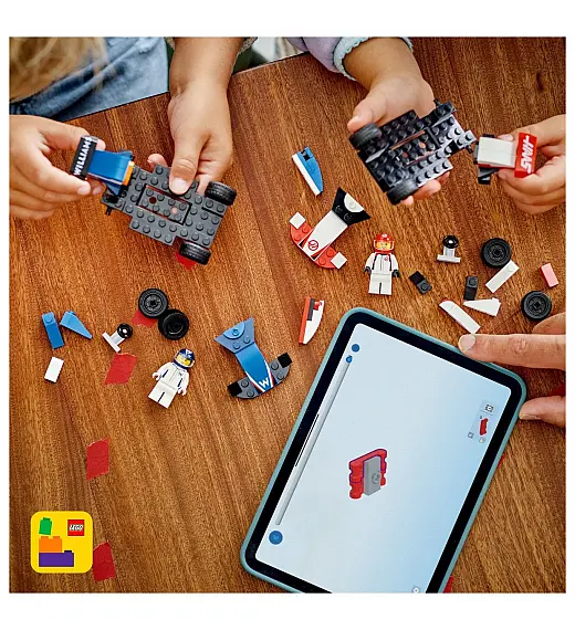 Lego® City 60464 Dirkalnika Williams Racing F1® in Haas F1® Lego