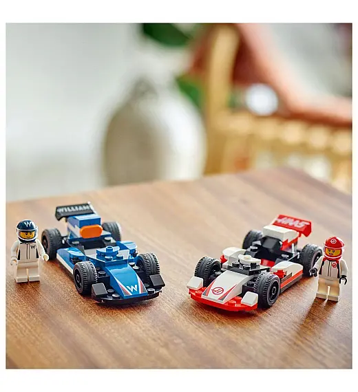 Lego® City 60464 Dirkalnika Williams Racing F1® in Haas F1® Lego