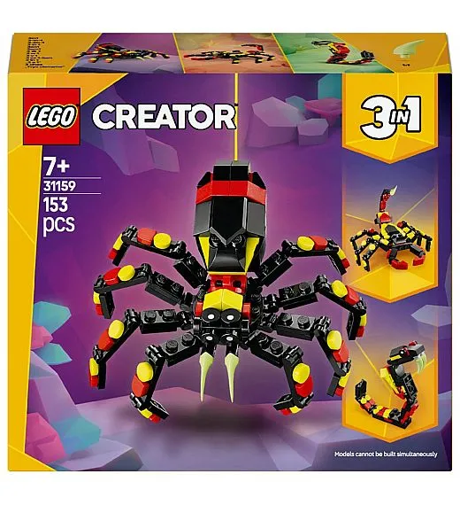 Lego® Creator 31159 Divje živali: presenetljivi pajek Lego