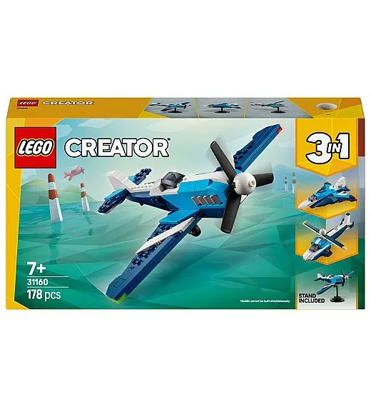 Lego® Creator 31160 Zračno vozilo: Tekmovalno letalo Lego
