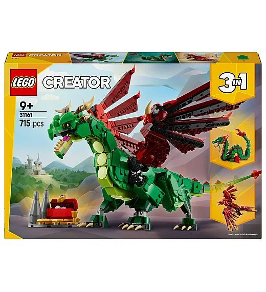 Lego® Creator 31161 Srednjeveški zmaj Lego