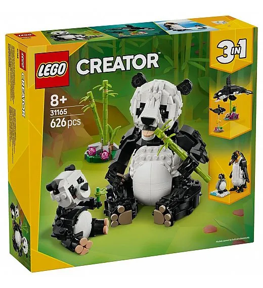 Lego® Creator 31165 Divje živali: družina pand Lego
