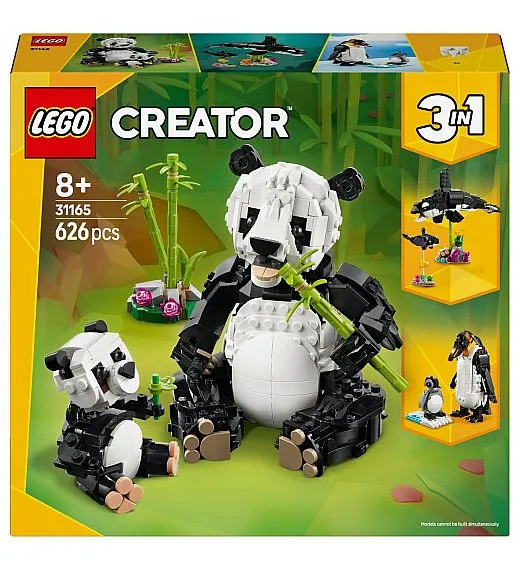 Lego® Creator 31165 Divje živali: družina pand Lego