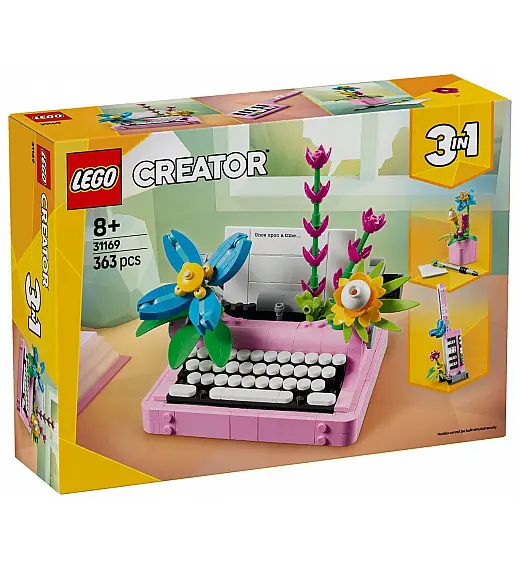 Lego® Creator 31169 Pisalni stroj s cvetlicami Lego