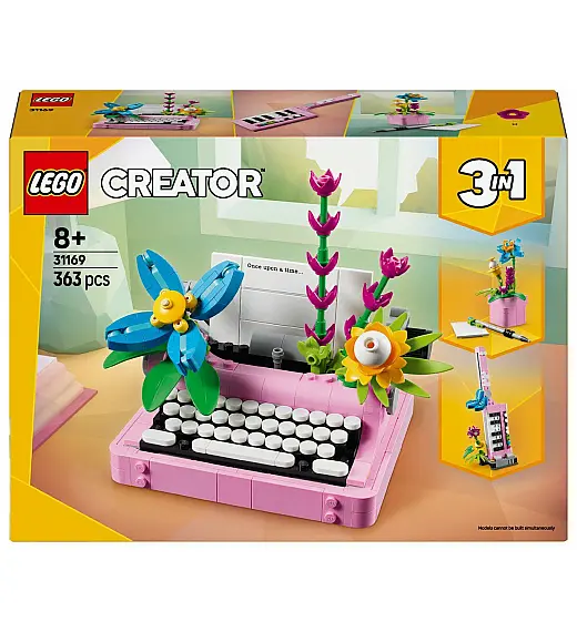 Lego® Creator 31169 Pisalni stroj s cvetlicami Lego