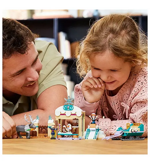 Lego® Disney Princess™ 43256 Anina dogodivščina s sanmi Lego