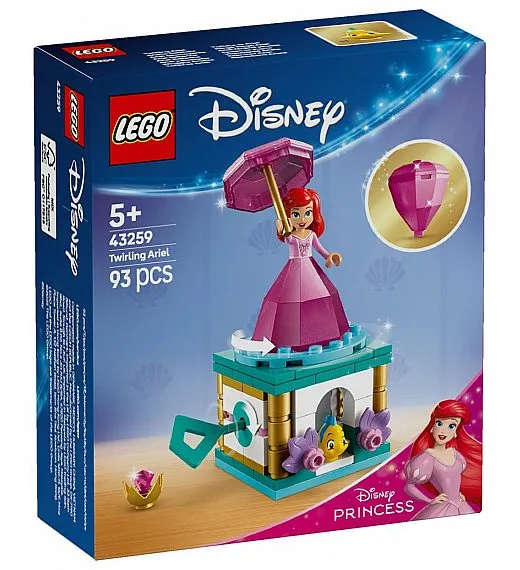 Lego® Disney Princess™ 43259 Vrteča se Ariela Lego