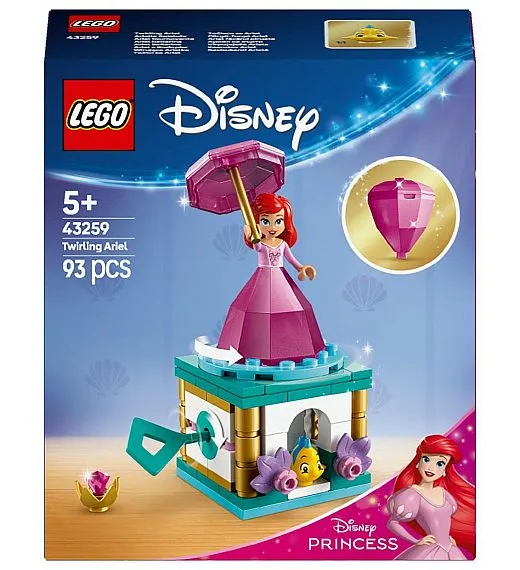 Lego® Disney Princess™ 43259 Vrteča se Ariela Lego