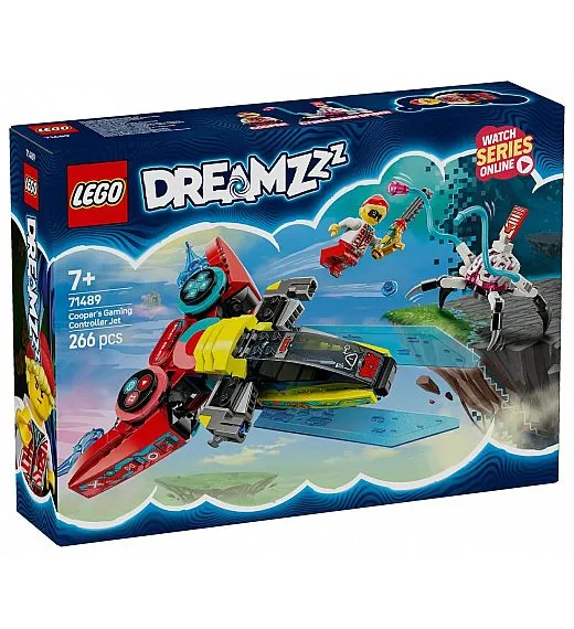 LEGO® Dreamzzz 71489 Cooperjev reaktivec z igričarskim krmilnikom Lego