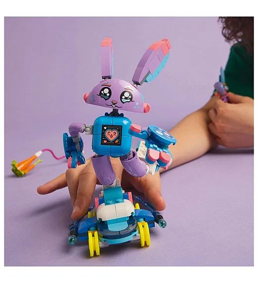 LEGO® Dreamzzz 71490 Izzie in igričarski zajček Bunchurro Lego