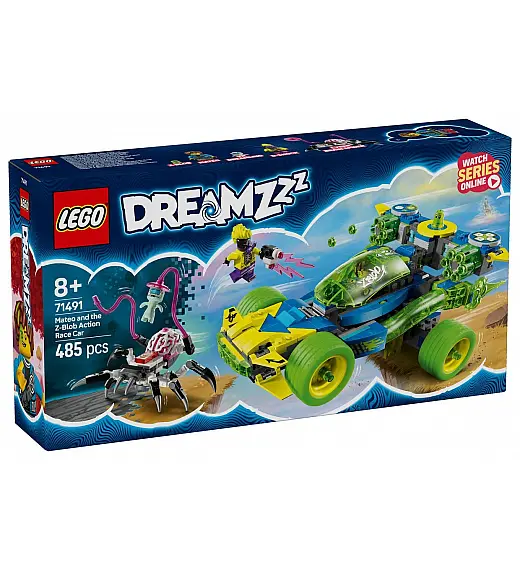 LEGO® Dreamzzz 71491 Mateo in dirkalni avtomobil Z-Blob Lego