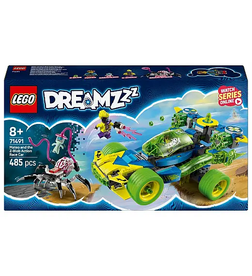LEGO® Dreamzzz 71491 Mateo in dirkalni avtomobil Z-Blob Lego