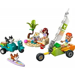 Lego® Friends 42641 Pustolovščina s srferskimi psički in skuterjem