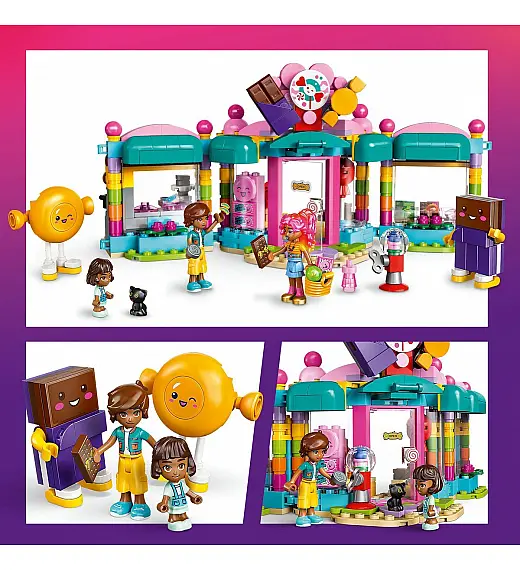 Lego® Friends 42649 Trgovina z bomboni v Heartlake Cityju Lego