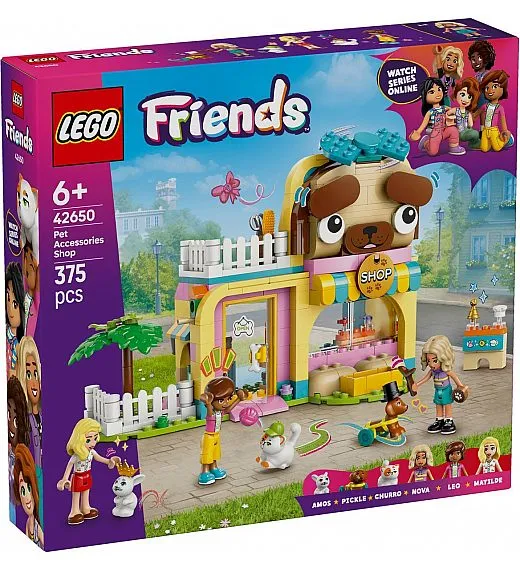 Lego® Friends 42650 Trgovina z opremo za male živali Lego