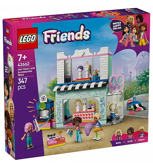 Lego® Friends 42662 Frizerski salon in trgovina z modnimi dodatki Lego