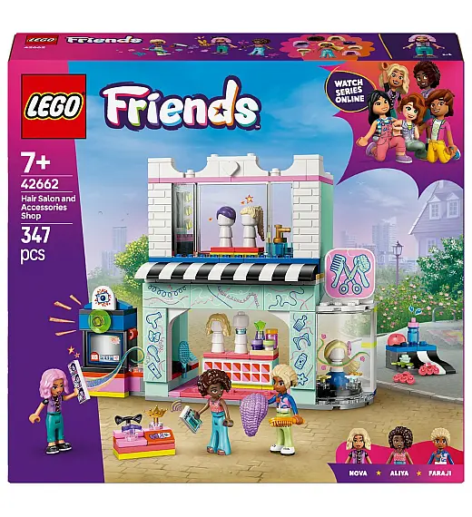 Lego® Friends 42662 Frizerski salon in trgovina z modnimi dodatki Lego