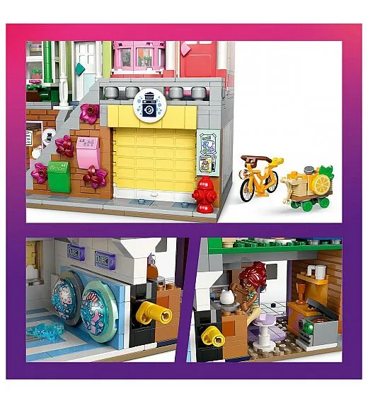 Lego® Friends 42670 Stanovanja in trgovine v Heartlake Cityju Lego