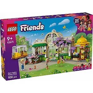 Lego® Friends 42671 Rastlinska kavarna in cvetličarna